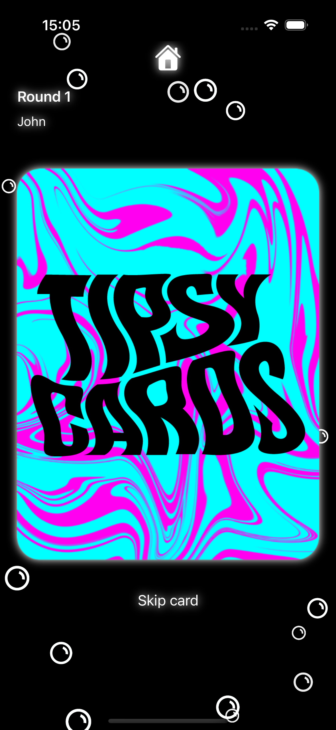Tipsy Cards