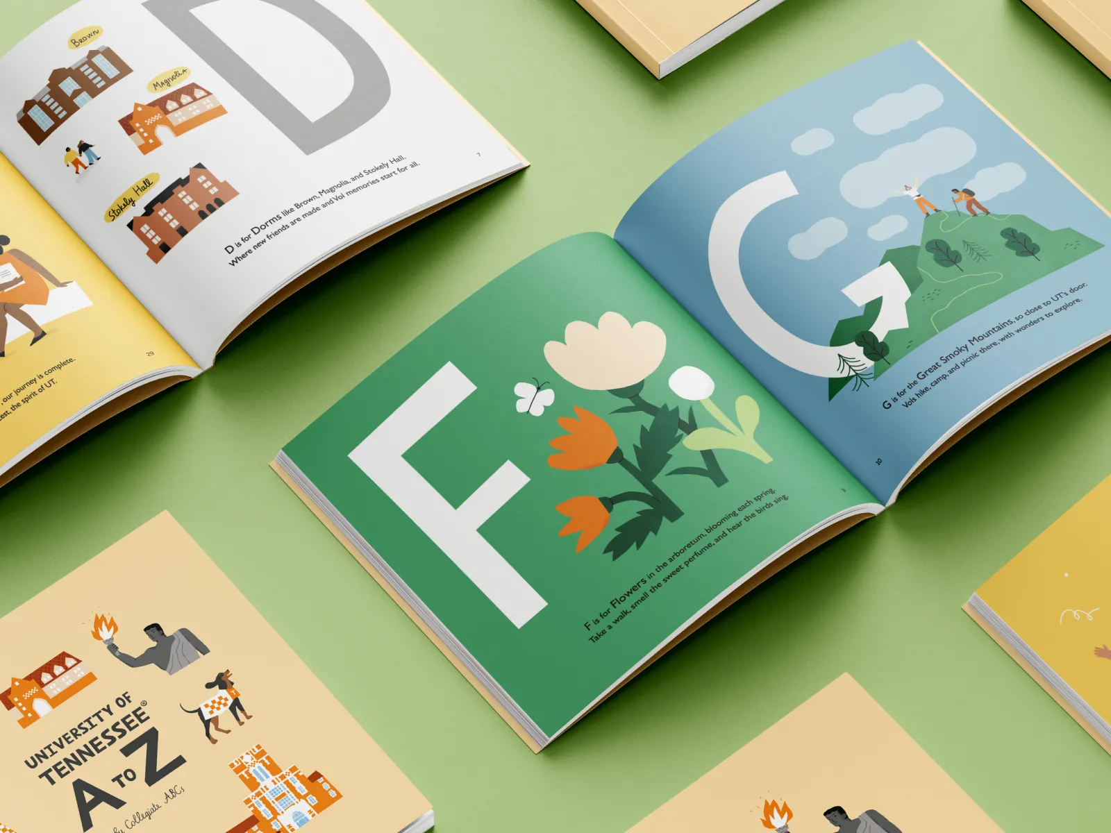 Collegiate ABCs Identity and Books
