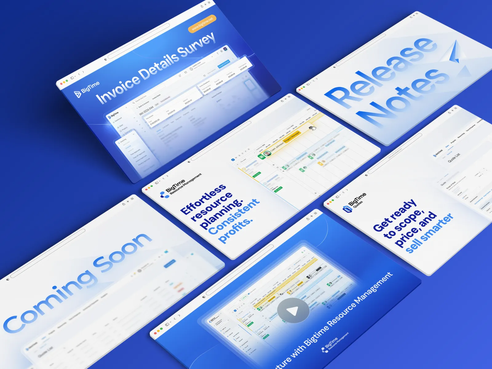 BigTime Brand System and Web