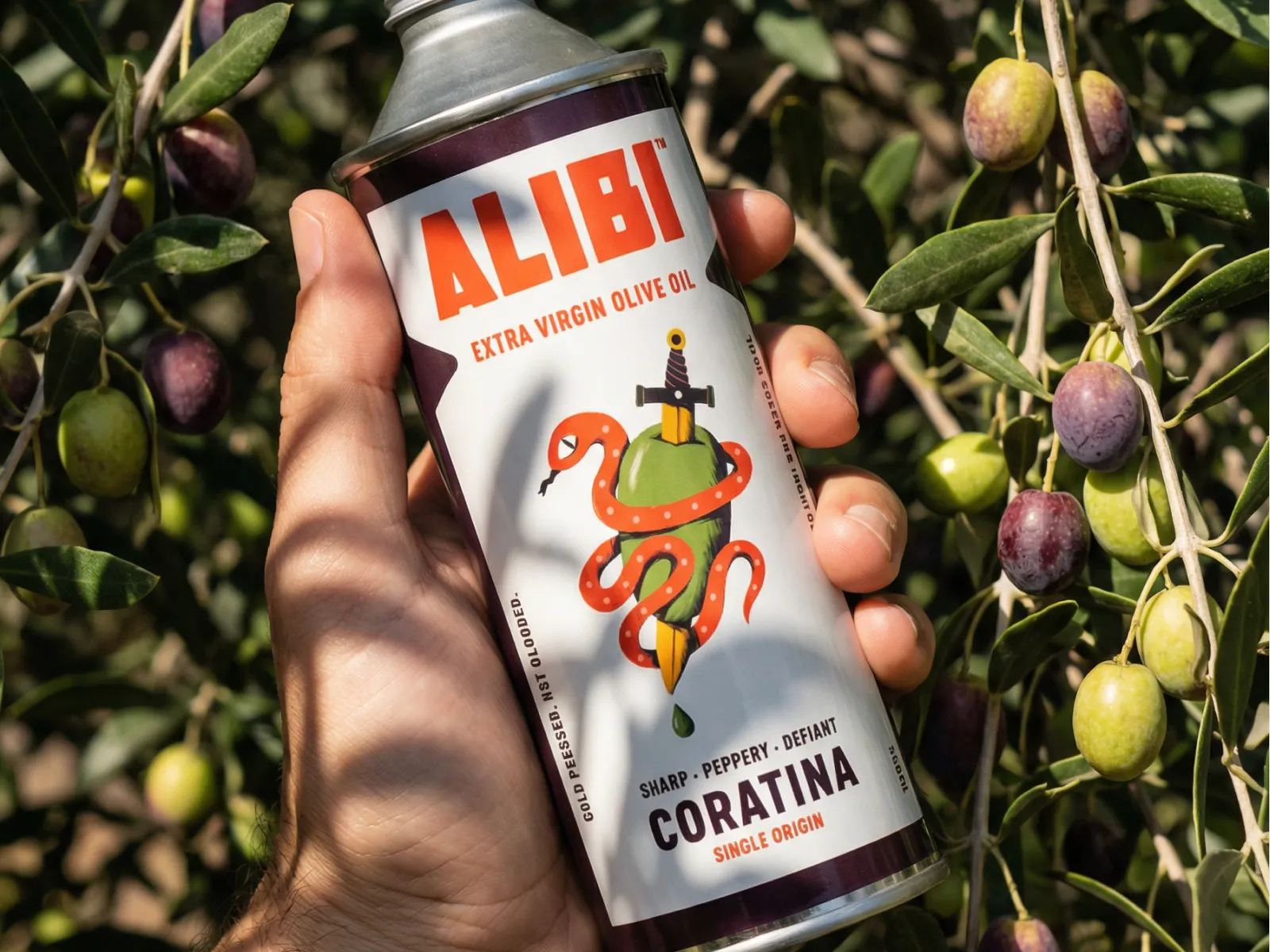 ALIBI Olive Oil Packaging