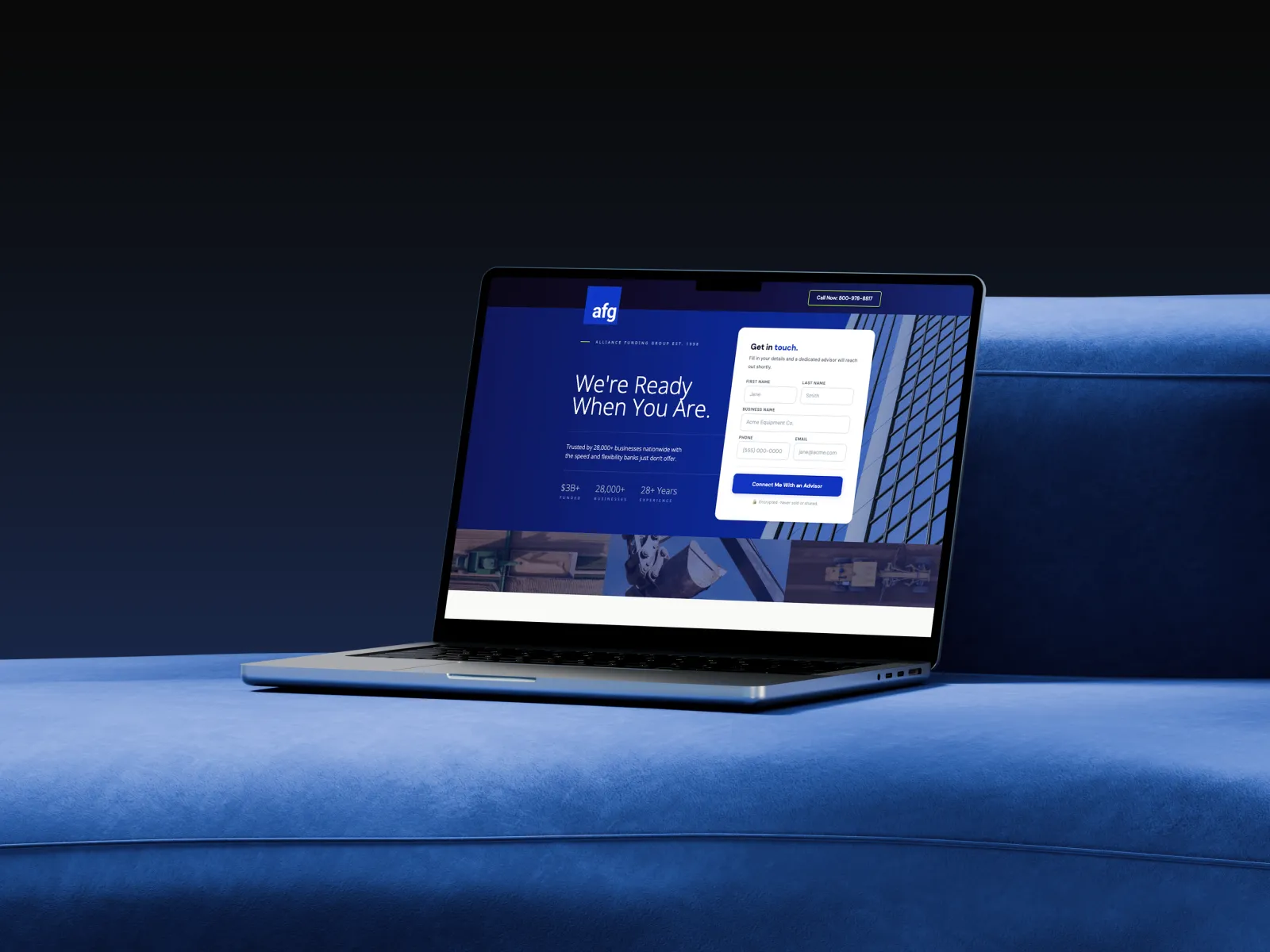 Alliance Funding Group Brand and Web