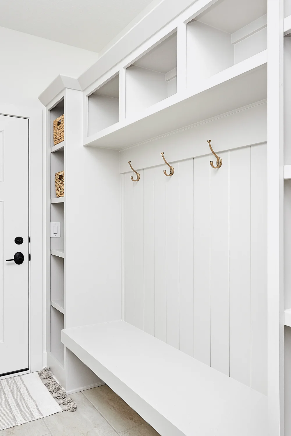 pantry mudroom combination
