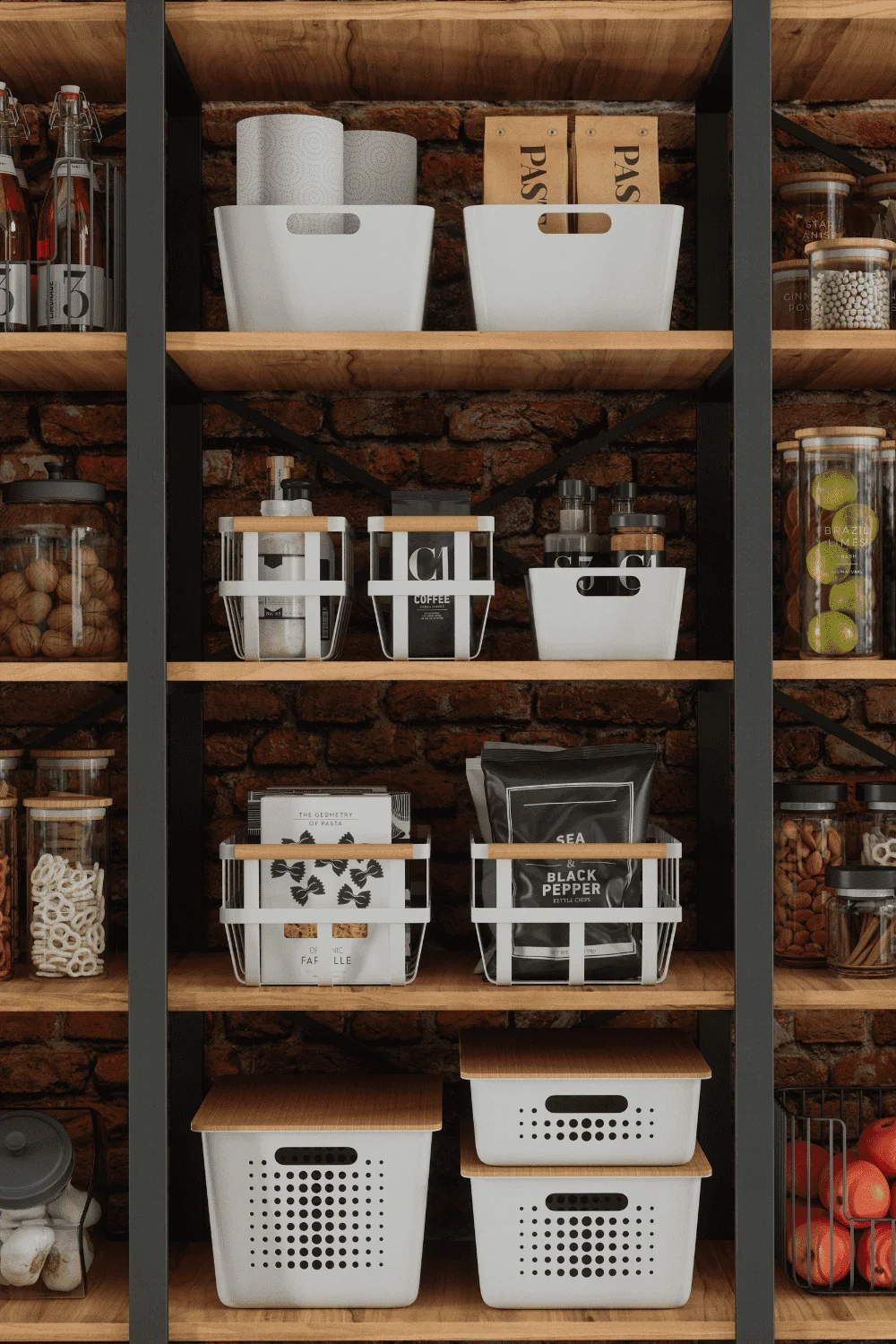 pantry organized