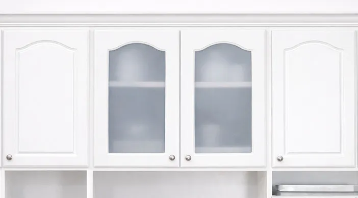 Deco Glass Doors 102 Matte Frosted Glass