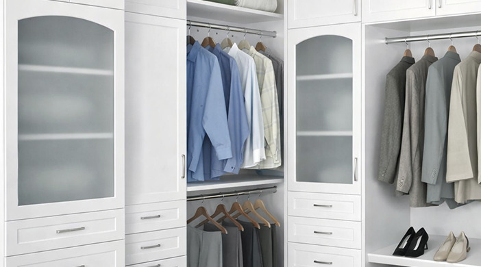 Deco Glass Doors 103 Matte Frosted Glass