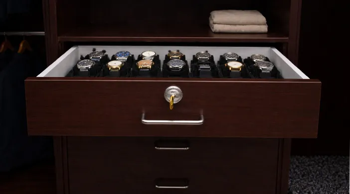 Lock Drawer Chrome