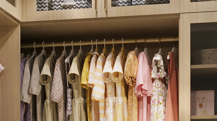 Round Rods Matte Brass