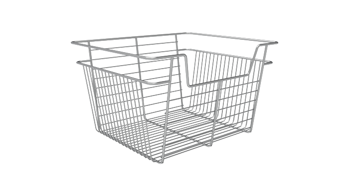 Designer Baskets 16" Deep Chrome