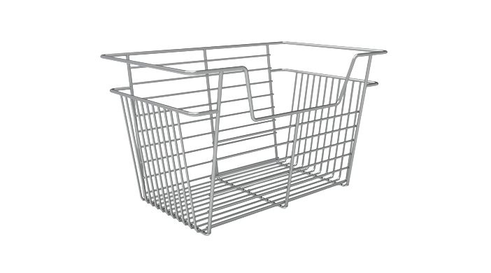 Designer Baskets 12" Deep Chrome
