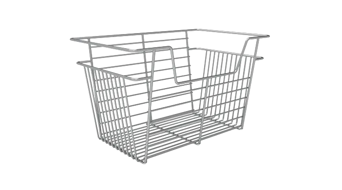 Designer Baskets 12" Deep Chrome