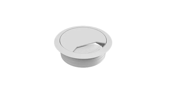 White Electrical Cord Grommet
