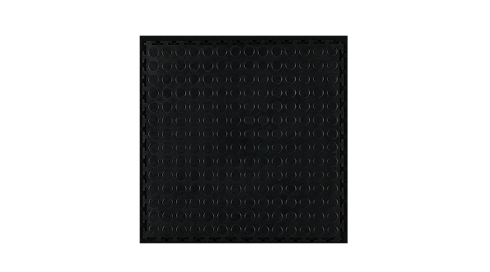 Lextile Coin Pattern Black