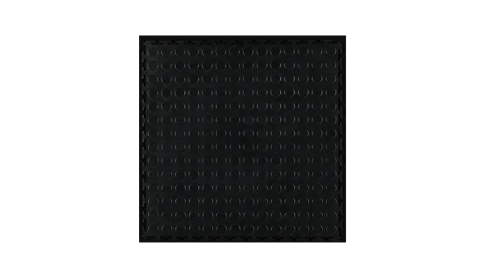 Lextile Coin Pattern Black