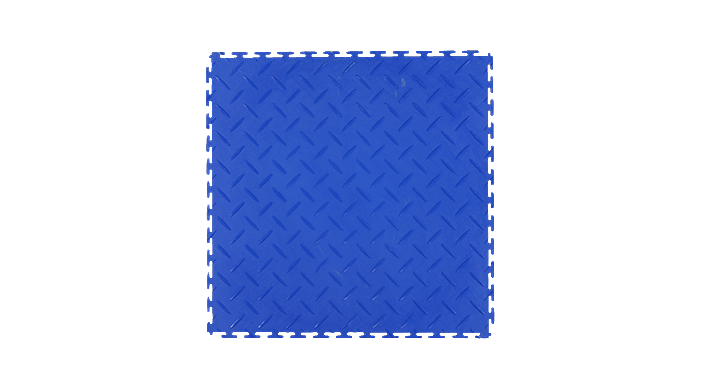 Lextile Diamond Plate Pattern Blue