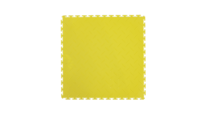 Lextile Diamond Plate Pattern Yellow