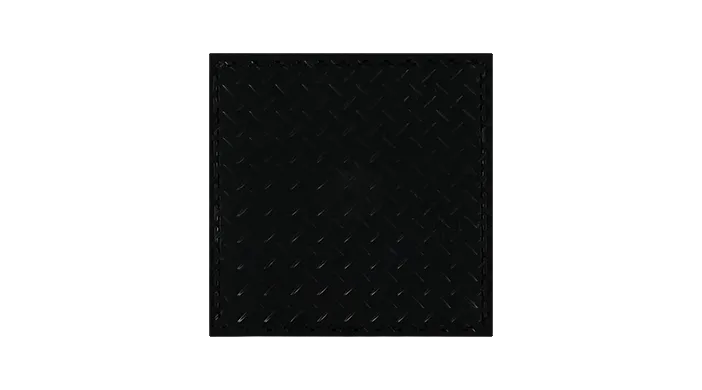 Lextile Diamond Plate Pattern Black