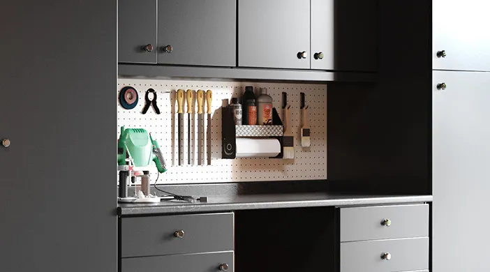 White Pegboard