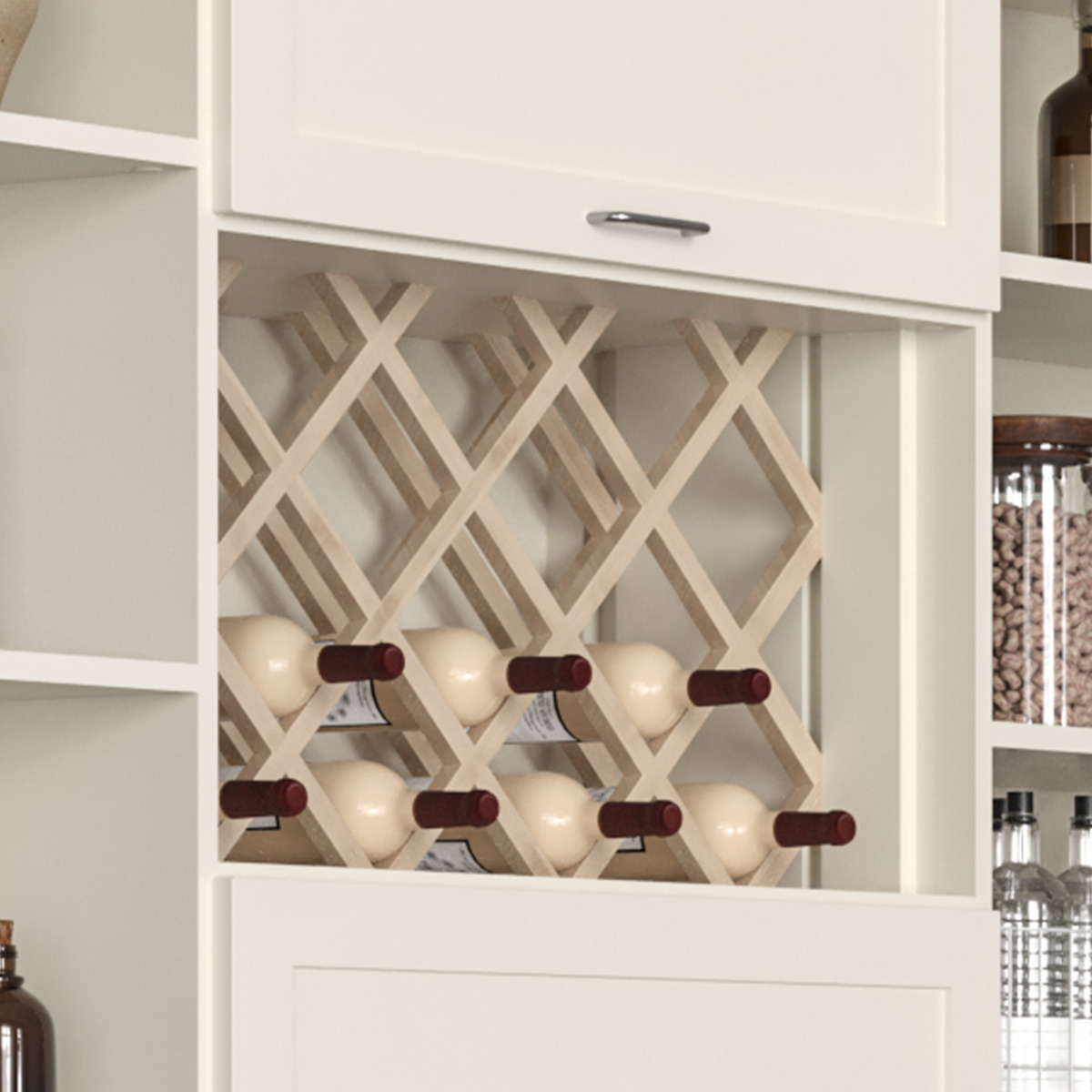 Lattice Wine Rack