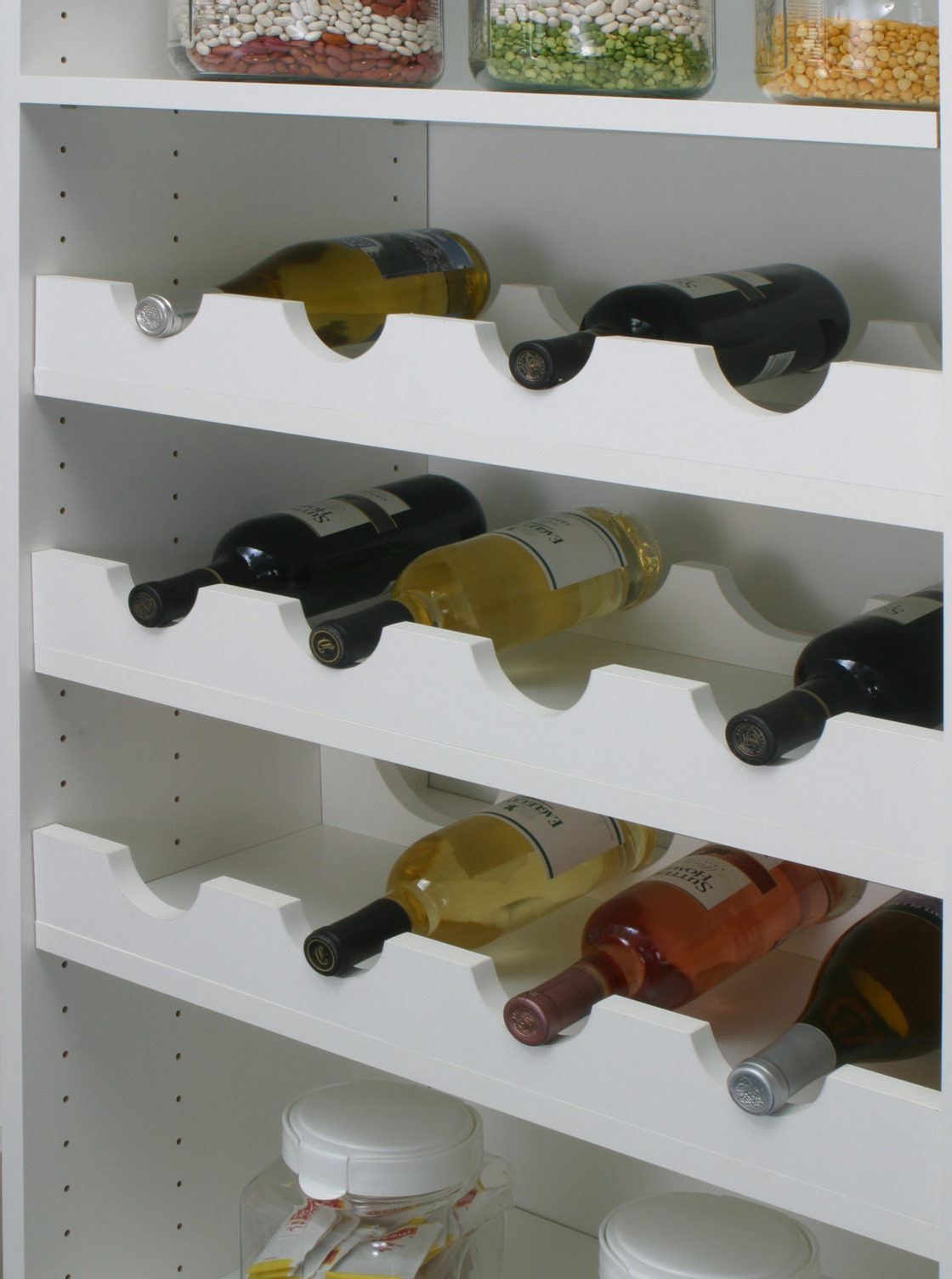 Scalloped Wine Rack