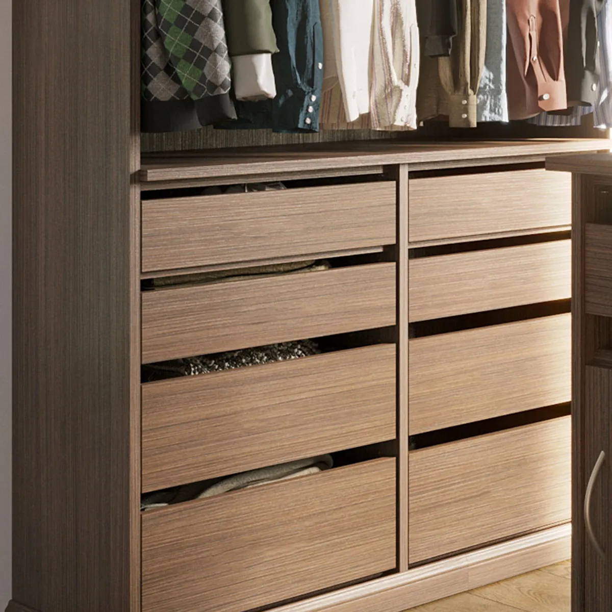 Spaced Drawer