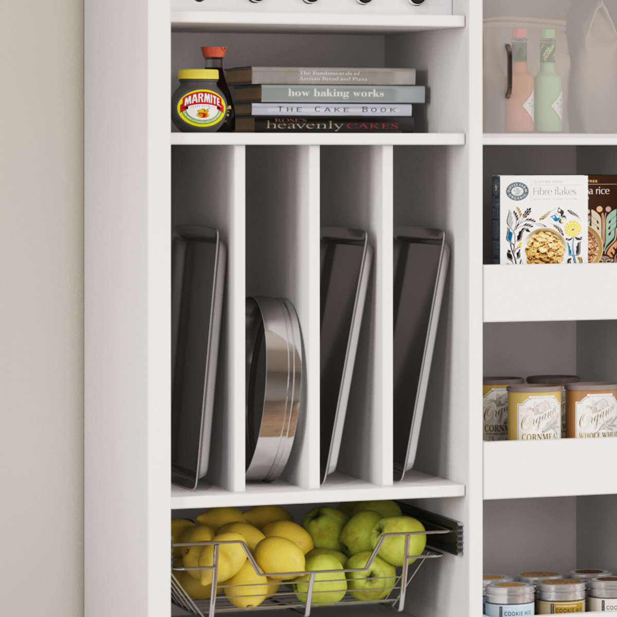 Vertical Tray Storage