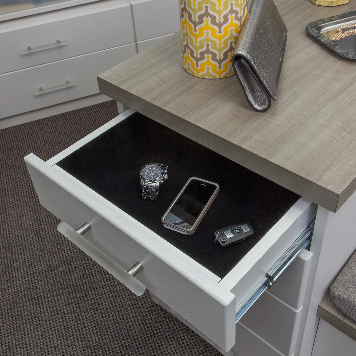 Velvet Lined Drawer