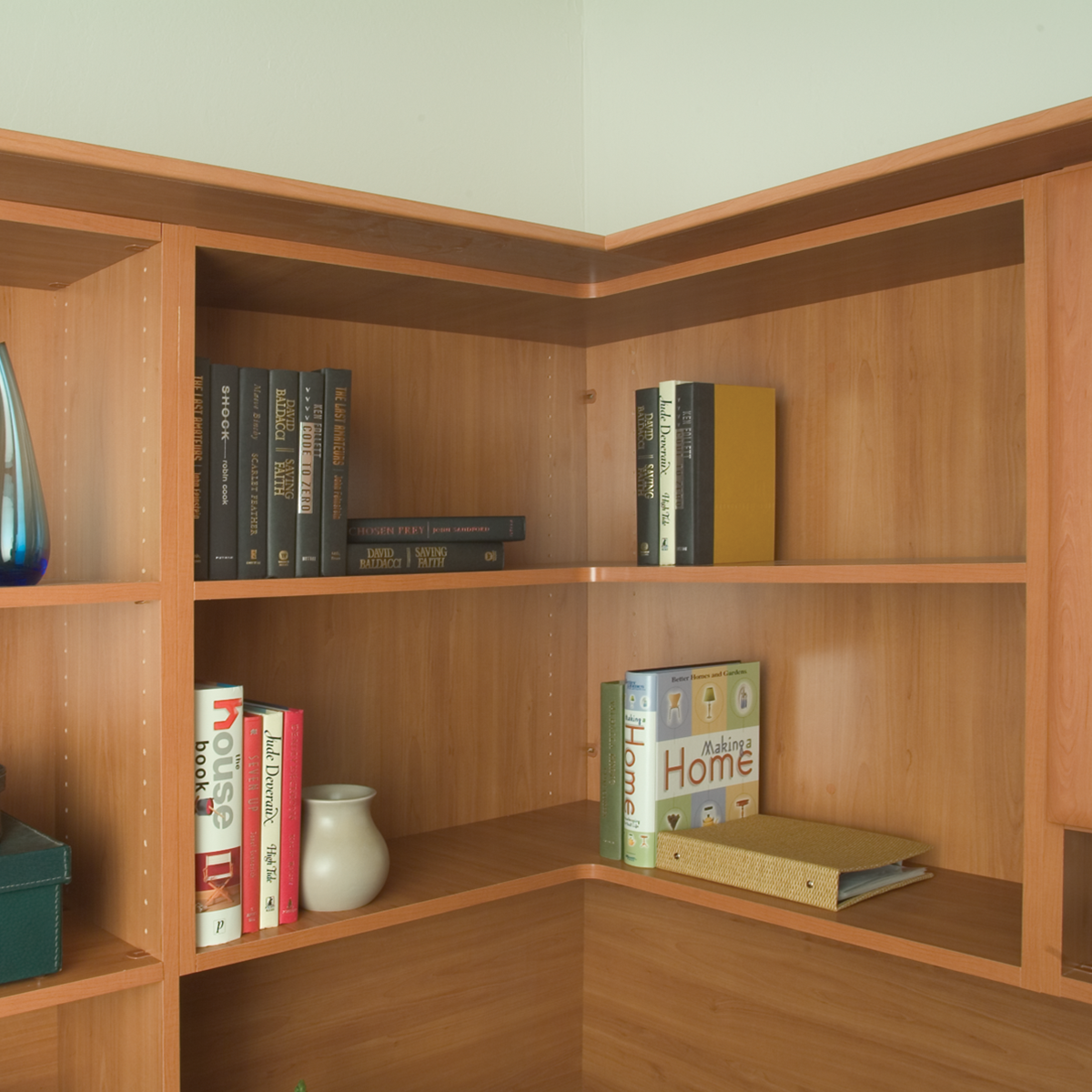 L Shaped Corner Shelves