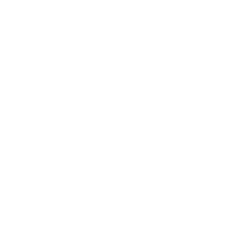 White hamburger menu icon with three horizontal rounded bars on a black background.