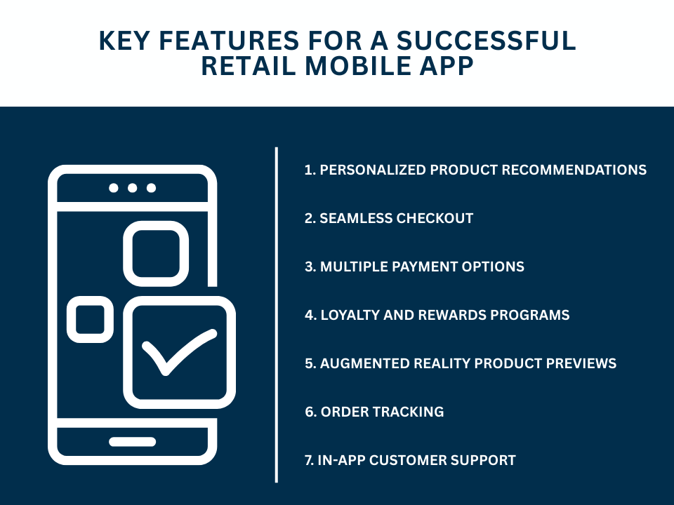 key features of a successful retail app
