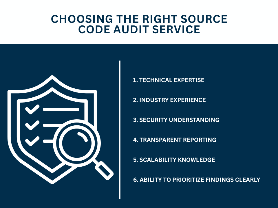 how to choose the right source code audit service
