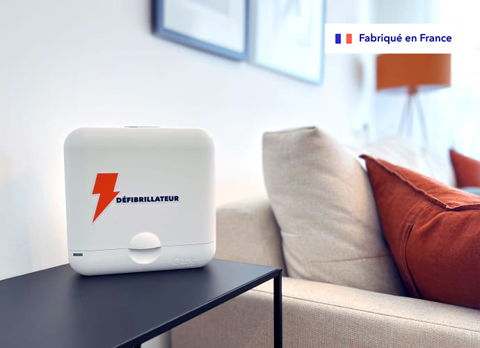 Défibrillateur Clark au domicile d’un particulier