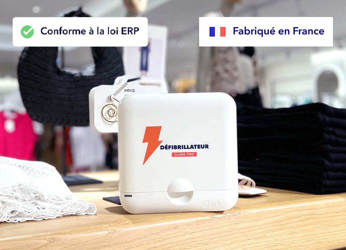 Défibrillateur Clark Pro pour collectivités et grandes entreprises