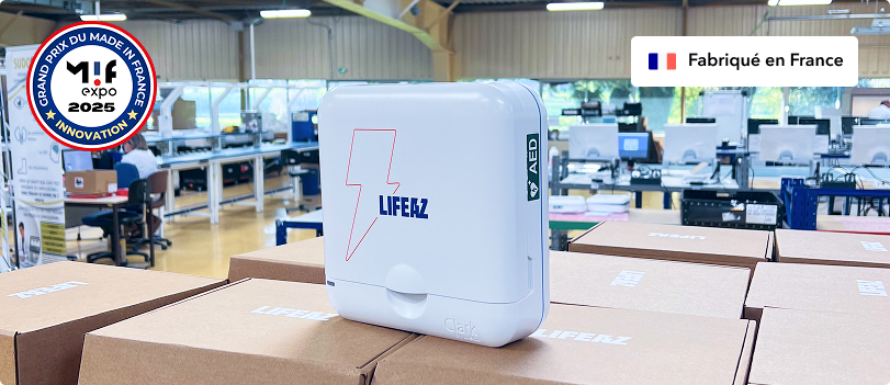 Défibrillateur Clark au domicile d’un particulier