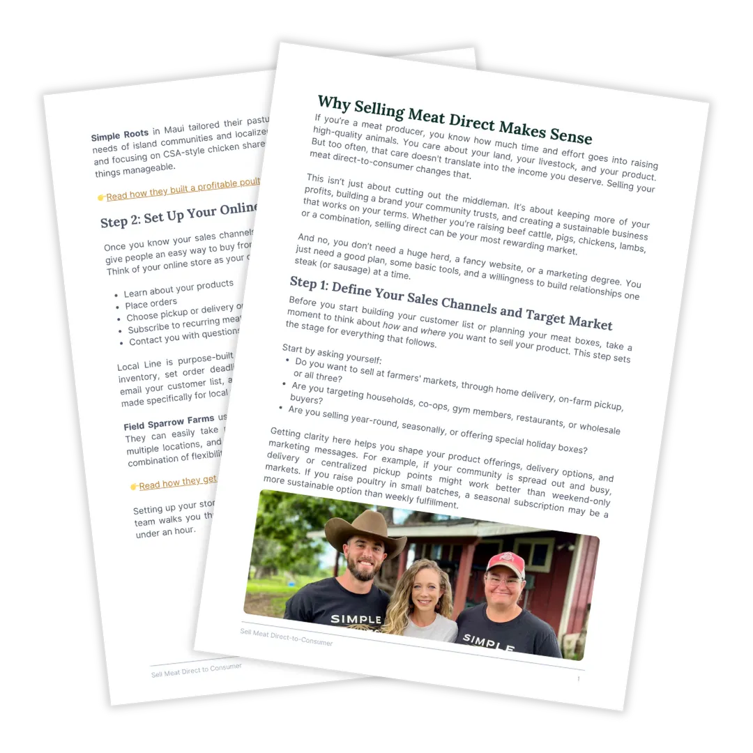 Sell Meat Direct To Consumer Guide