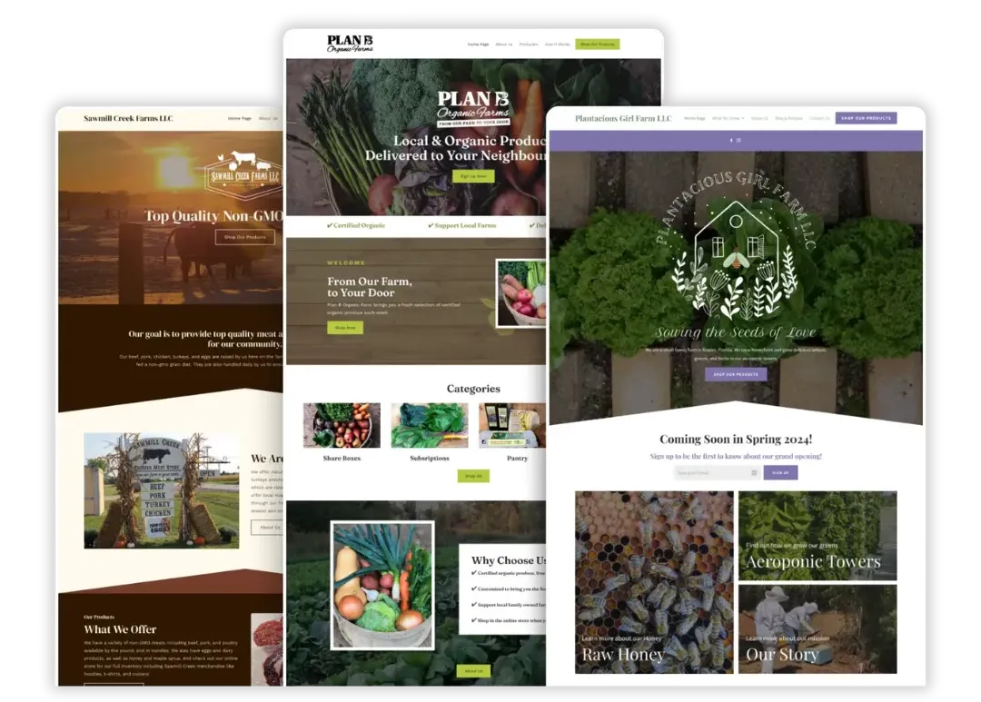 Local ecommerce platform for selling produce