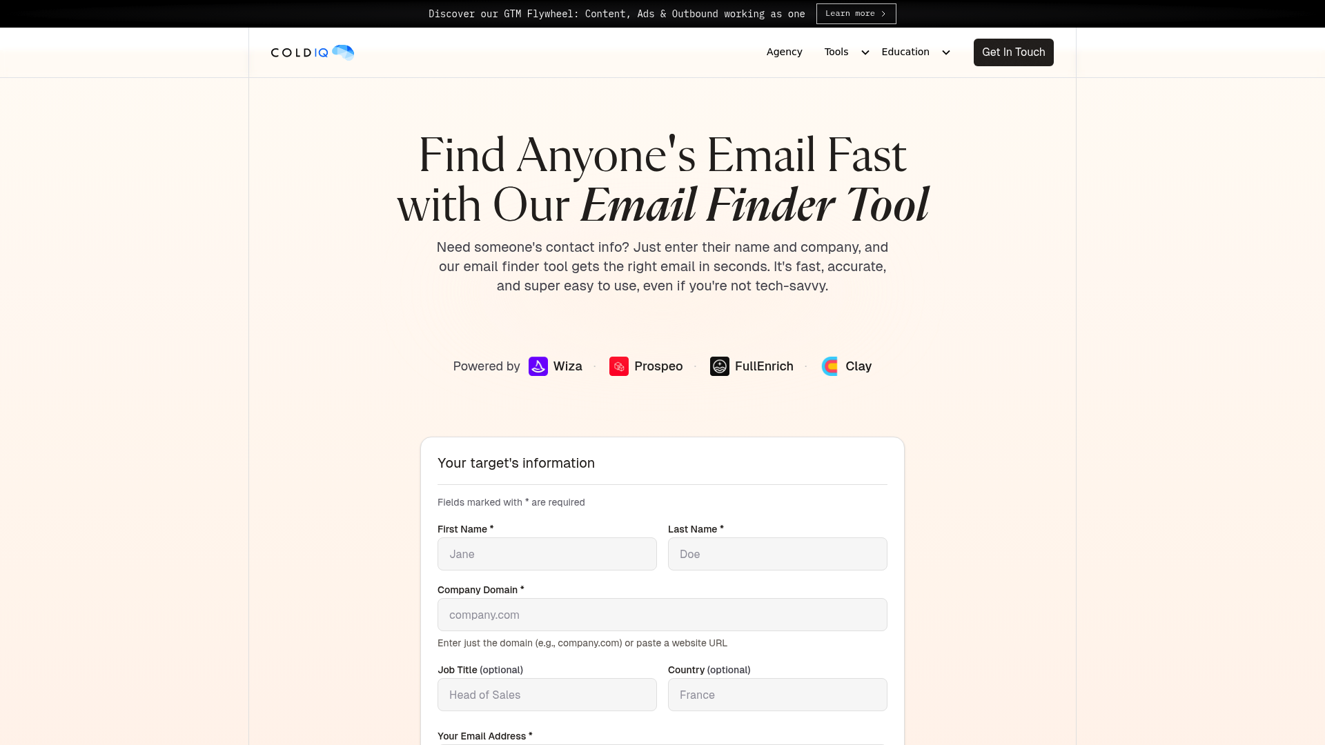 Free Email FinderFree Tool