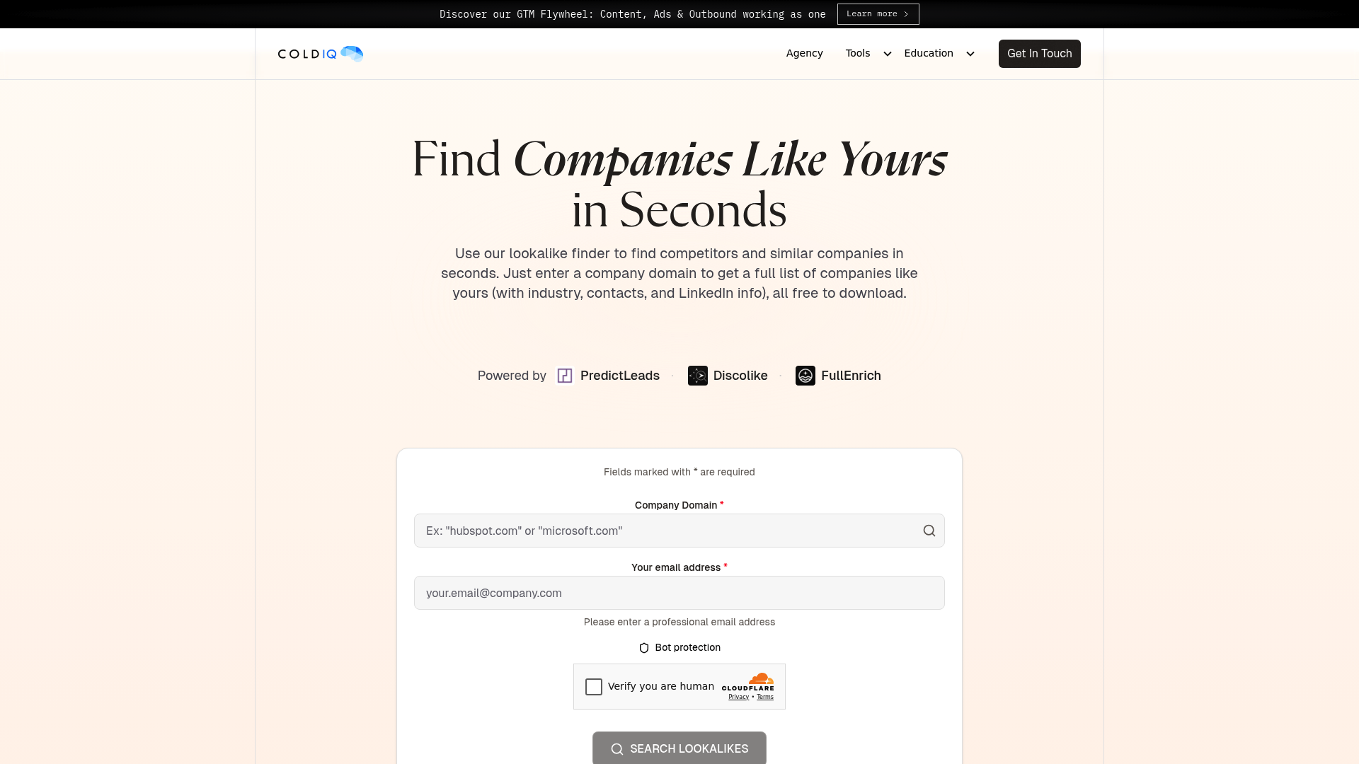 Free Lookalike FinderFree Tool