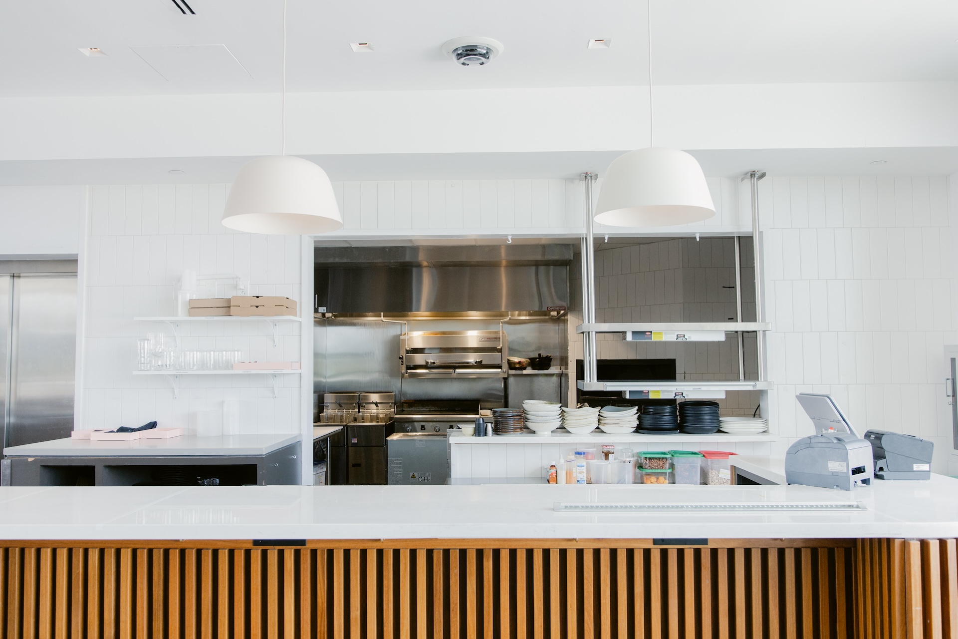 Doyle Hotel kitchen interior