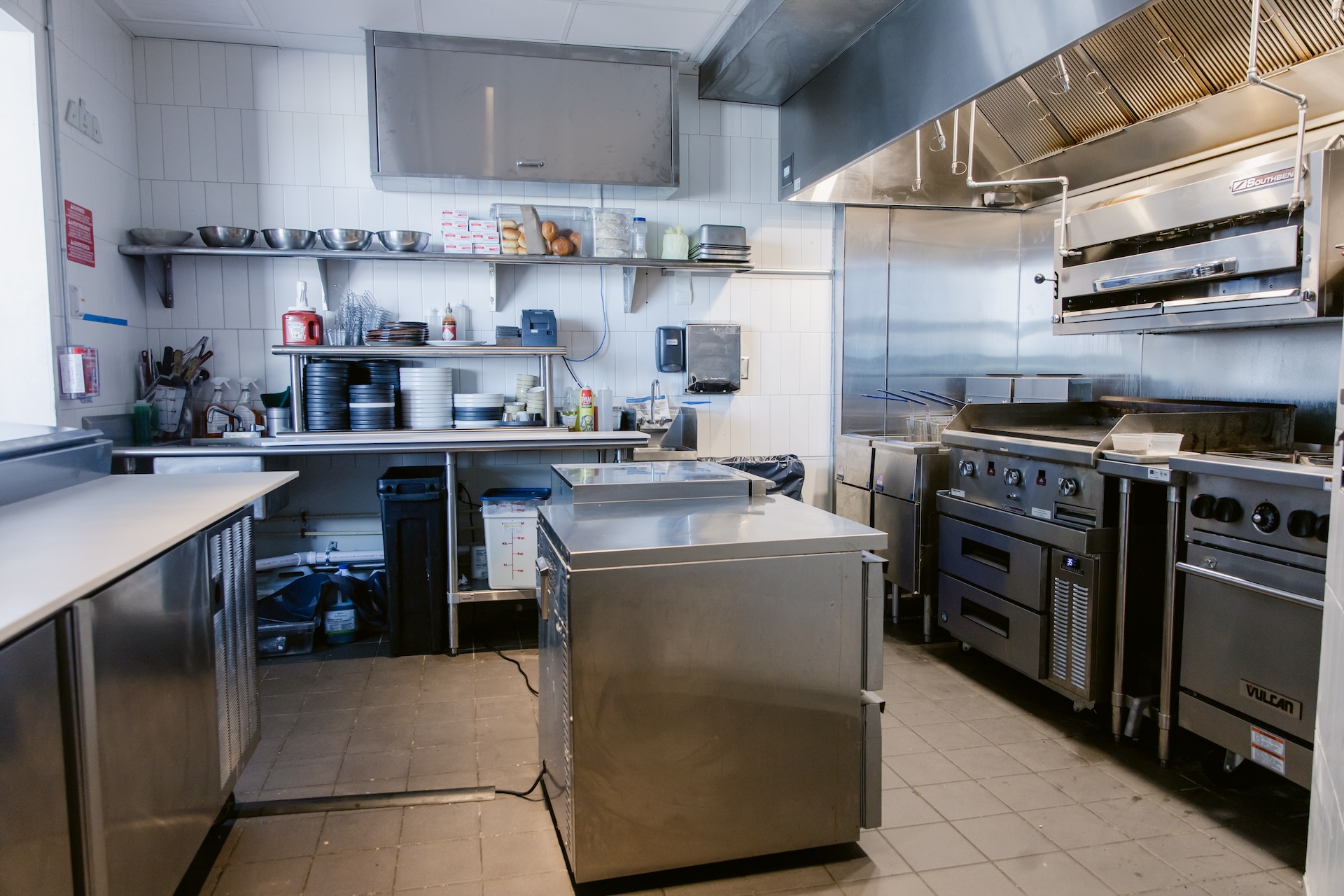 Doyle Hotel kitchen interior