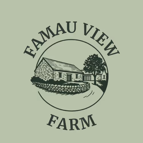 Famau View Farm Logo designed by BK Development