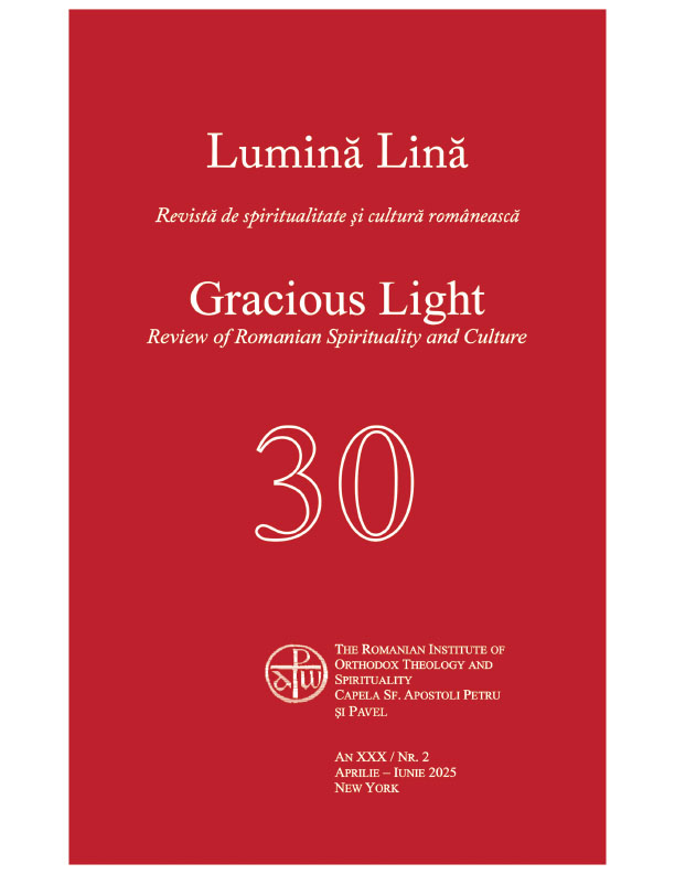 Cover of a Literary magazine. Lumina Lina 2025 nr. 2