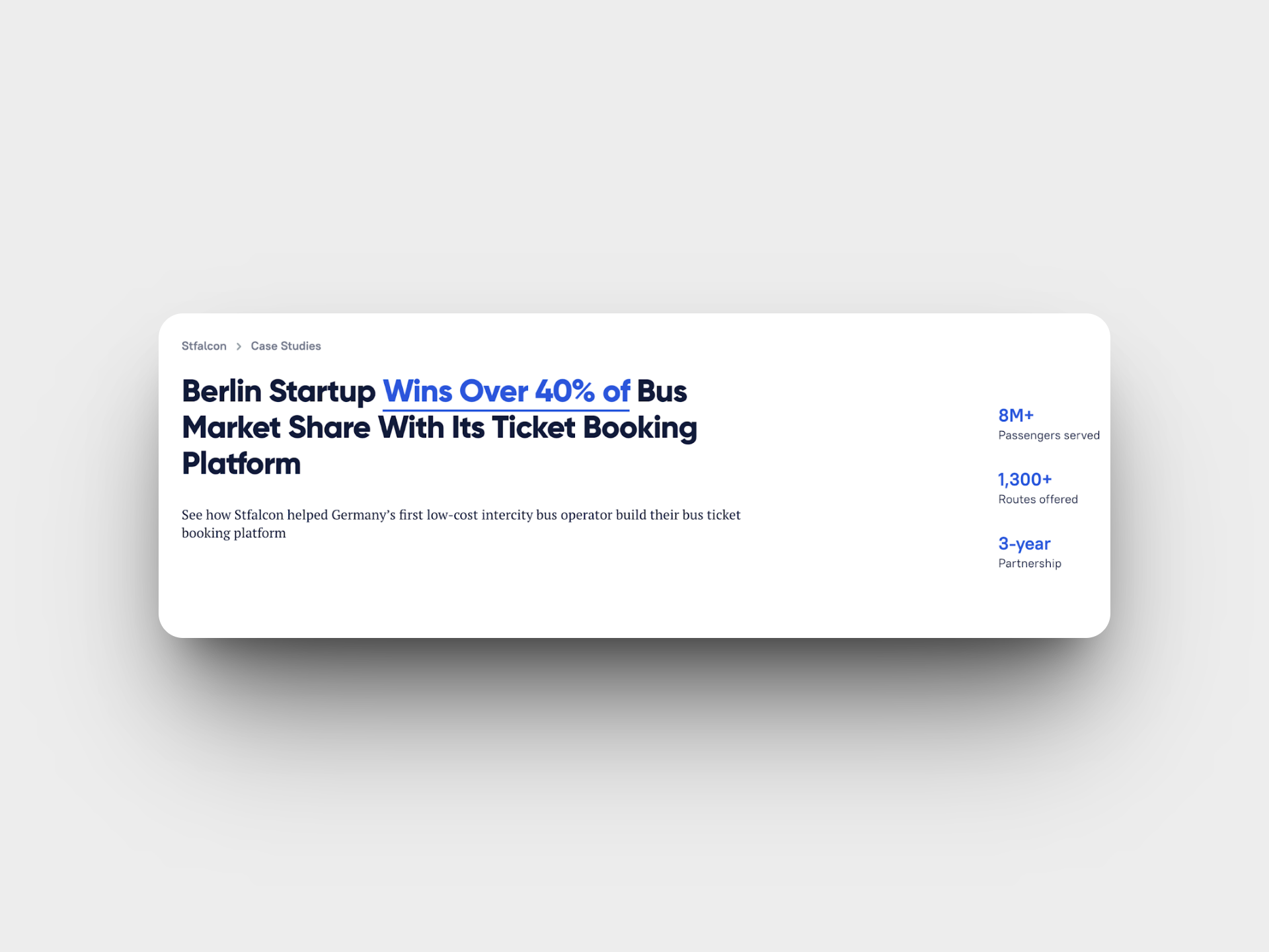 Zmist & Copy case study samples we wrote for Stfalcon