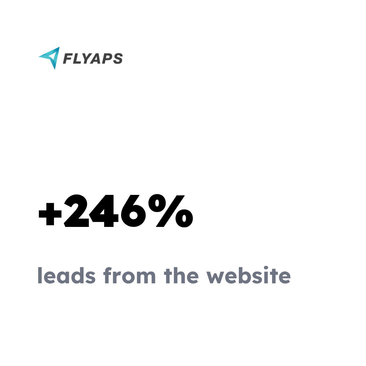 Flyaps started generating leads with expert content alone