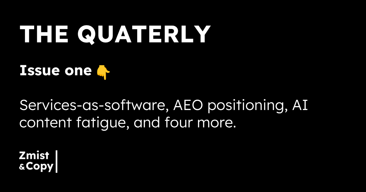 The Quarterly [Q2 2026] 7 shifts in B2B marketing worth your attention