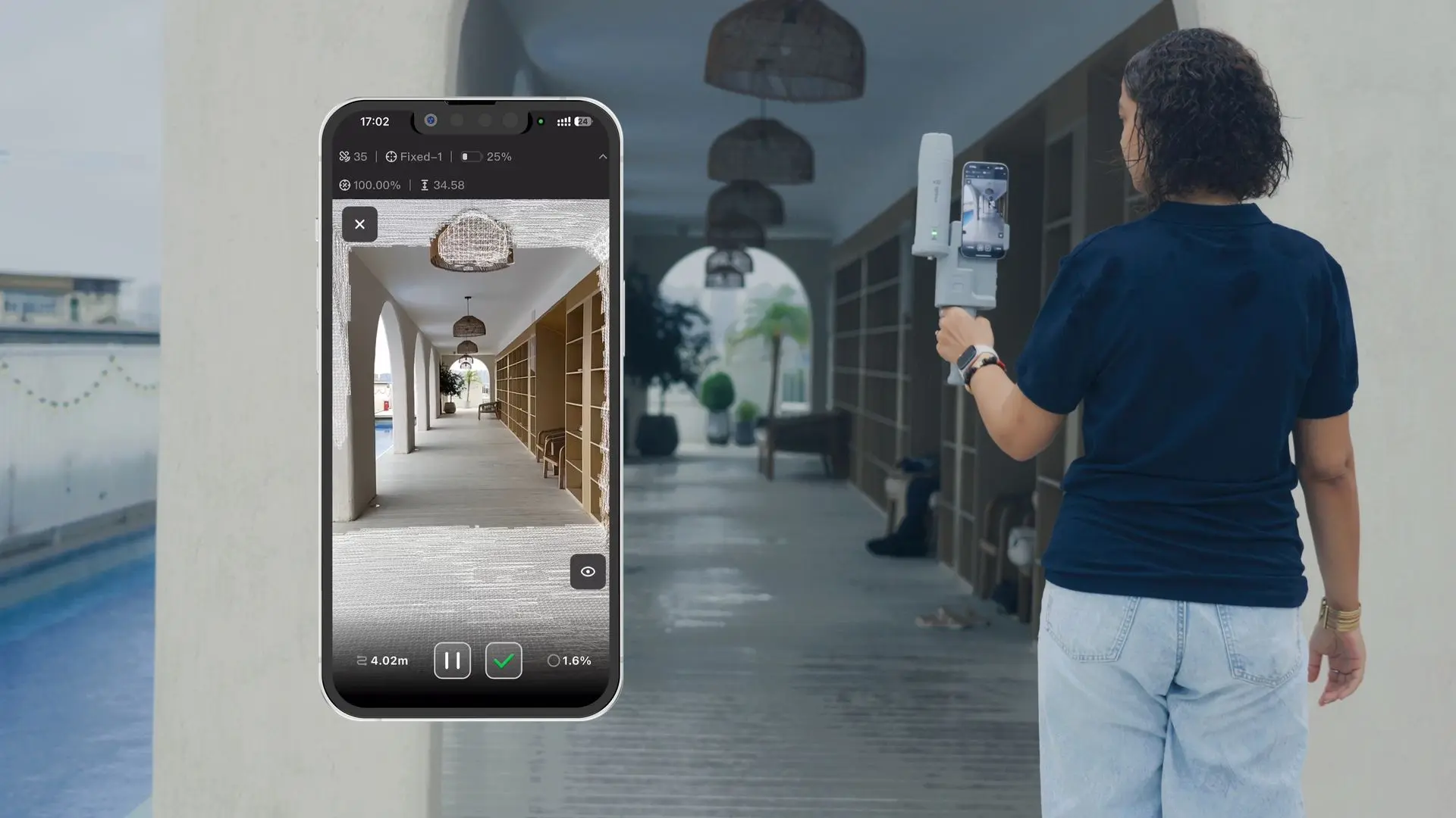Digitalizace při chůzi