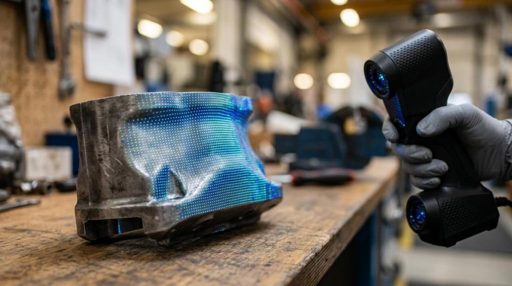 4CAD: 3D měření dílů pro kontrolu rozměrů ve výrobě