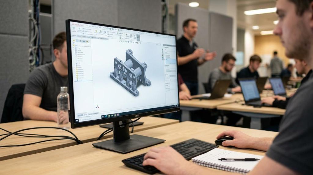 4CAD: Firemní školení SOLIDWORKS pro firmy