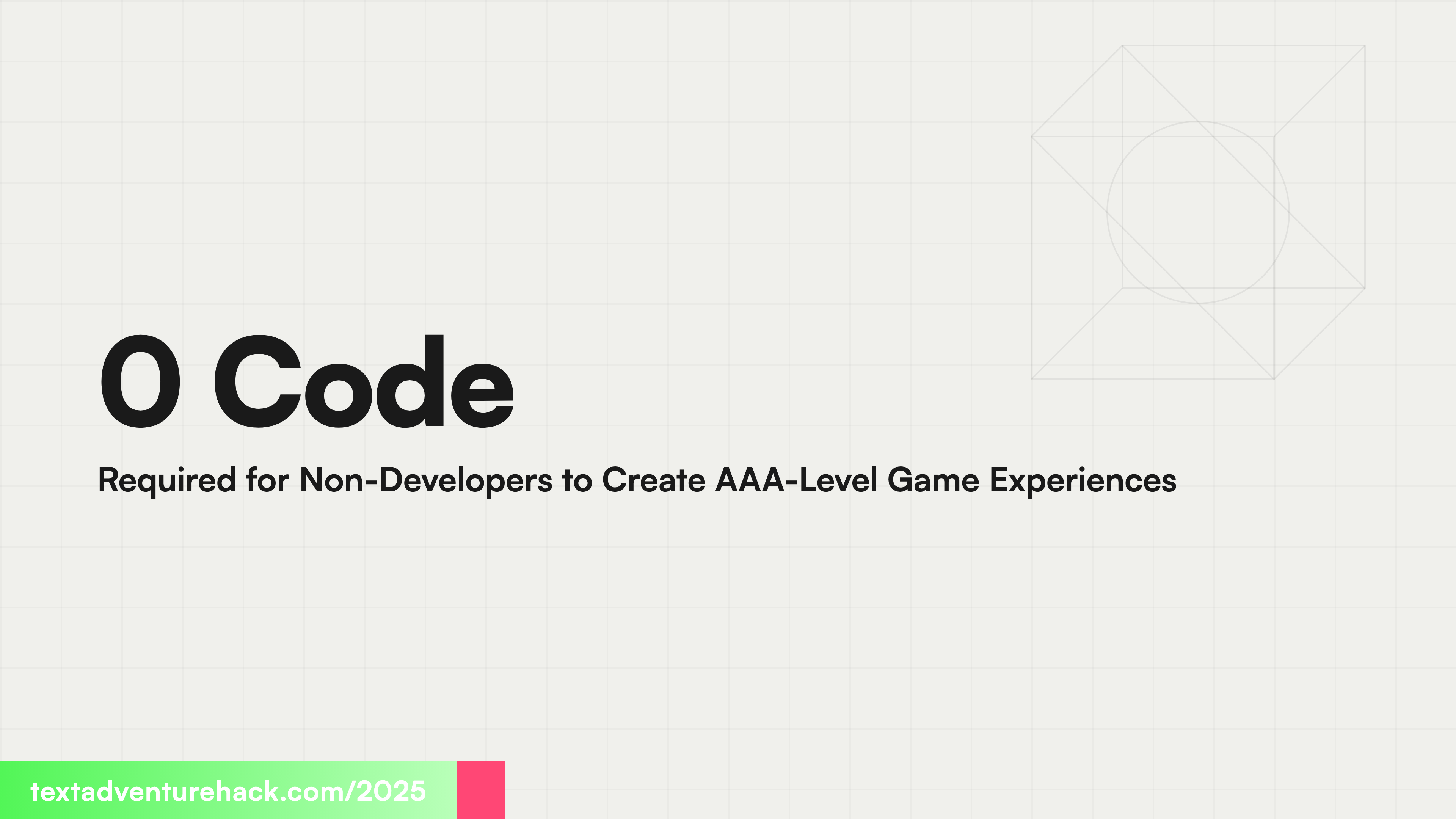 0 Code Required for Non-Developers to Create AAA-Level Game Experiences