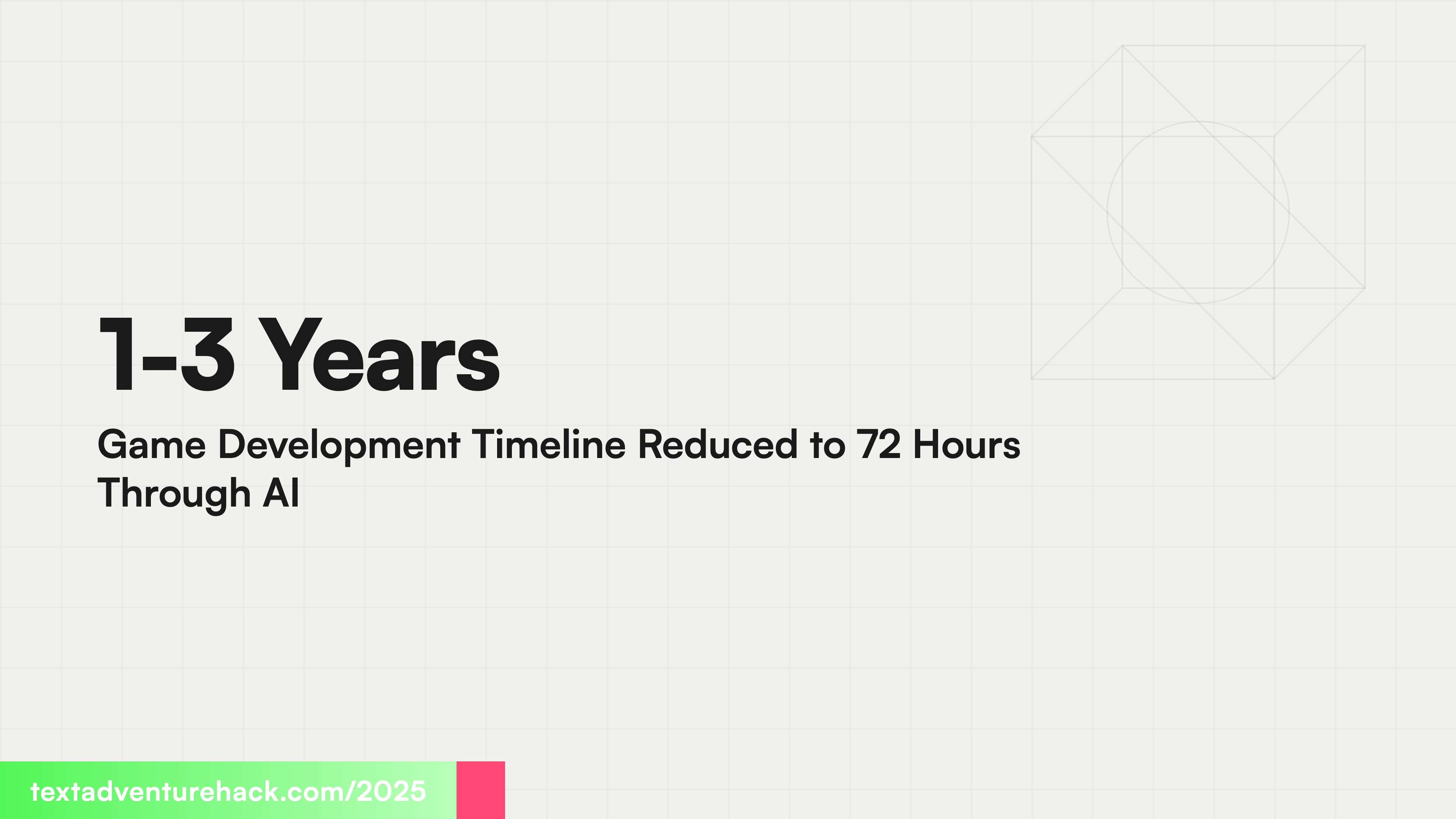 1-3 Years Game Development Timeline Reduced to 72 Hours Through AI