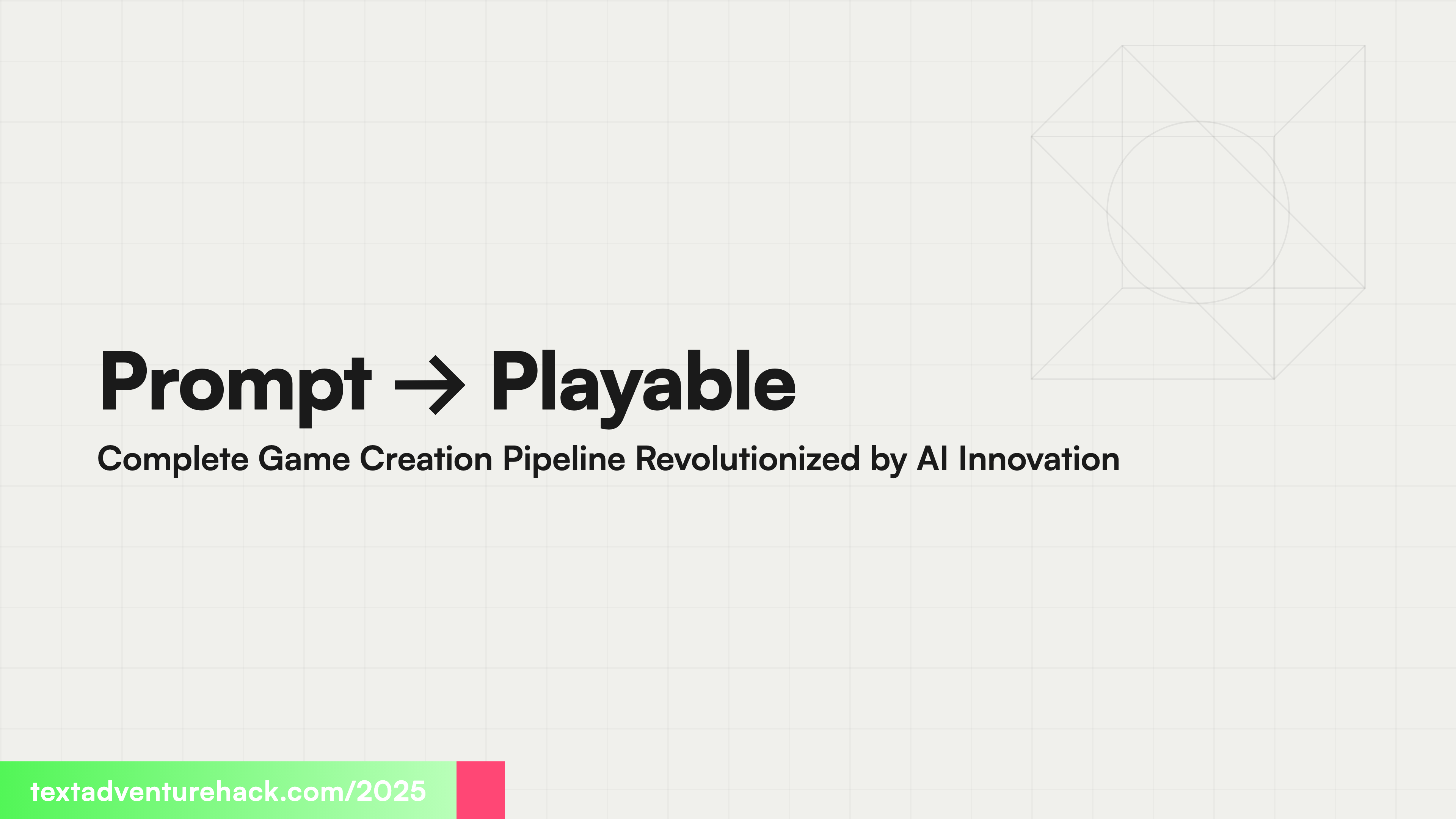 Prompt → Playable Complete Game Creation Pipeline Revolutionized by AI Innovation